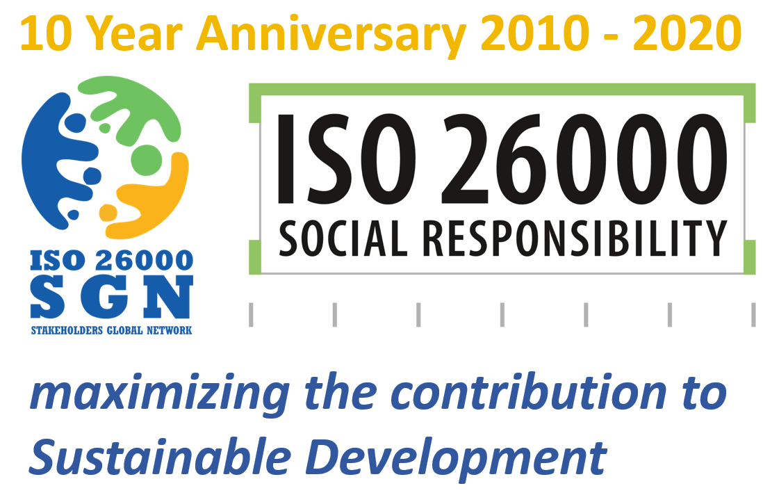 ISO26000 SGN Aniversary ISO26000 SGN Aniversary
